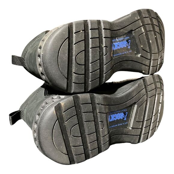 Rocky Men’s 9 Black Work Duty Ankle Boot Soft Toe Slip Oil Resistant Tactical - Picture 9 of 11